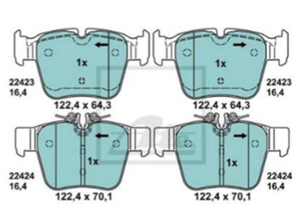 past. freno ate (p) clase c amg (16 ) glc 200 250 300 43 amg (18 )