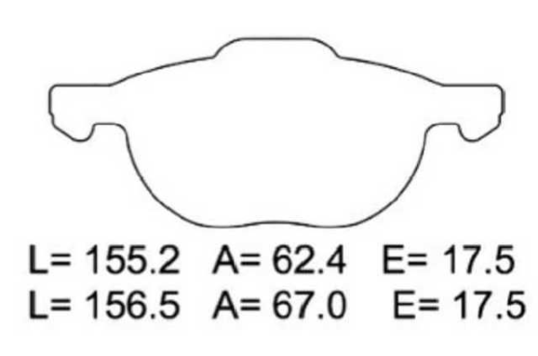 past. freno akebono (d) escape (13 19) fwd 2.5 focus (12 18) mazda 3 (04 11) ecosport (12 20)