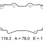 past. freno akebono (d) land cruiser (99 06)
