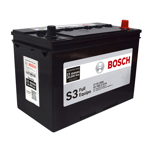 bateria bosch 27 fe s3(+/ )