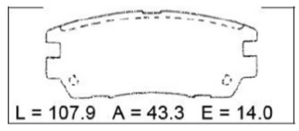 past raybestos (p) galant(92 00) montero(92 00)