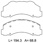 past. raybestos sp (d) f150 (10 12)