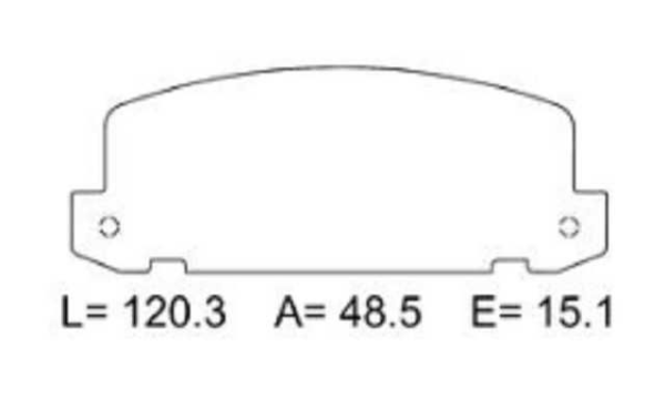 past. freno novex (d) luv 1800 trooper 2000