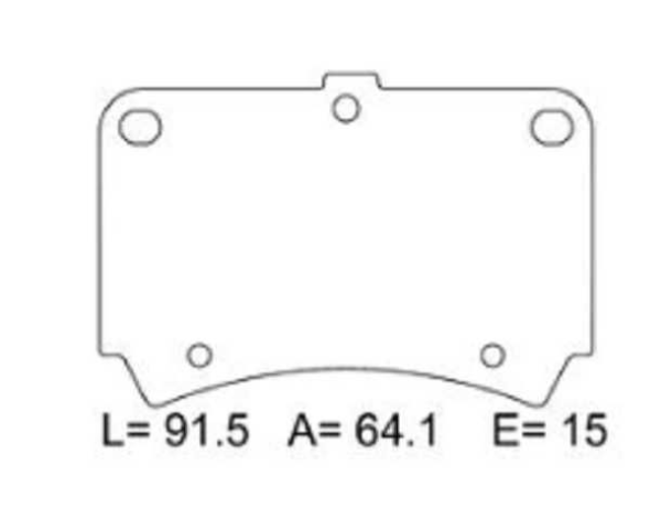 past. freno novex (d) rio mazda 323