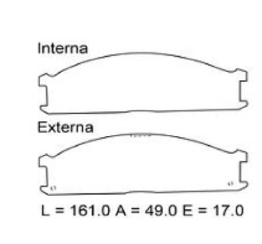 past. freno novex (d) pathfinder(87 95) pick up(94 97) frontier d22 (98 04) rich