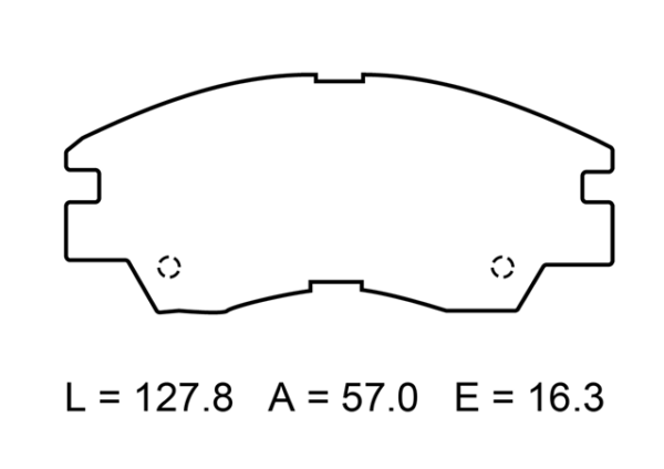 past. freno novex (d) l200 (87 00) montero (88 91)