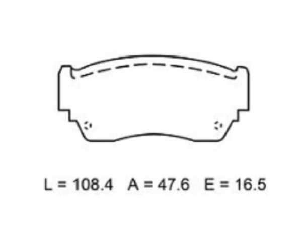 past. freno novex (d) sentra b13