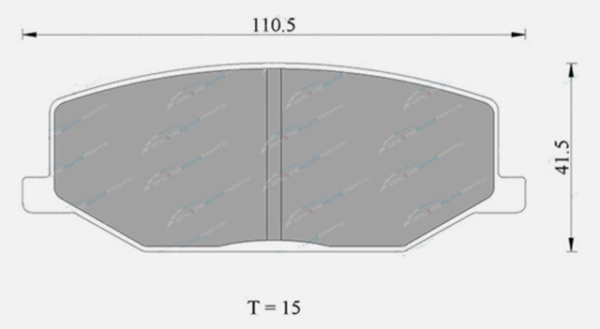 past. freno gamax (d) jimny sj410