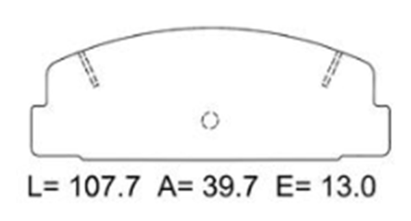 past. freno gamax (p) mazda 6 (05) d482