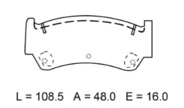 past. freno gamax (d) sentra b14 d668 nuevo swift