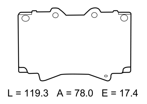 past. freno gamax (d) land cruiser (99 06) d772