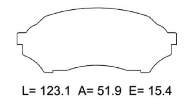 past. freno gamax (d) allegro 1.6 sp 1227