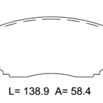 past. freno gamax (d) edge(07 15) cx7(07 12) cx9(07 12) montero sport (18 ) d1258