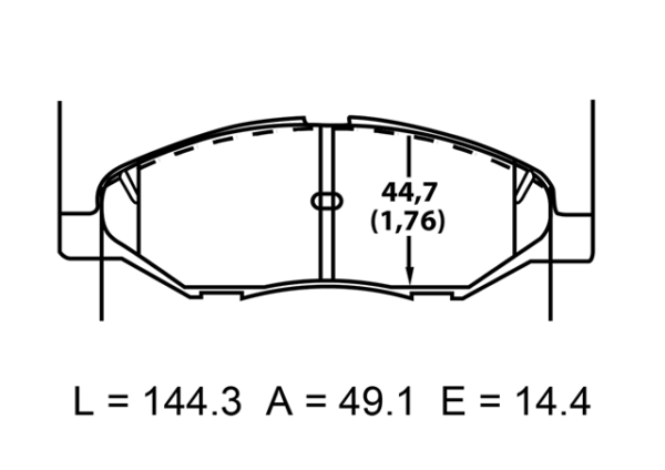 past. freno gamax (d) tiida