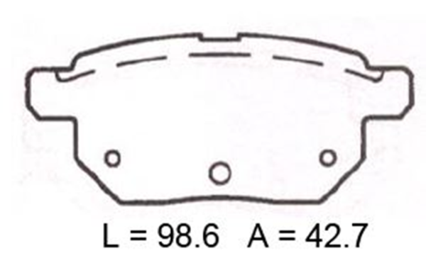 past. freno gamax (p) corolla japones (08 12) voleex c30 m4 jac s2 s3 zotye z300 mpv prius glory