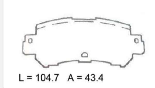 past. freno gamax (p) cx5 (13 15) cx3 (16 ) d1624