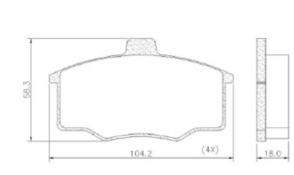 past. freno frasle (d) monza fiorino fiat premio uno