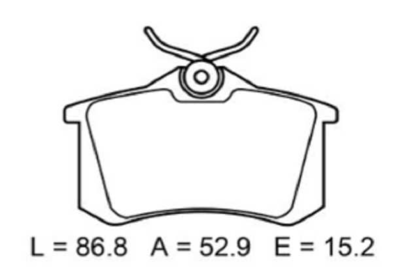 past. freno frasle (p) octavia superb golf iv jetta t cross peug 208 2008