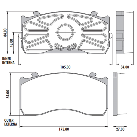 past. freno frasle pes (d) mb accelo 915c atego 1016 bus jac hfc1050kn