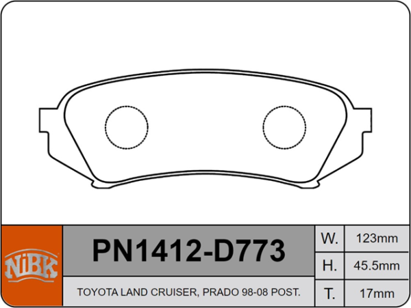 past. freno bramax (ceram) mitsubishi io (d773)