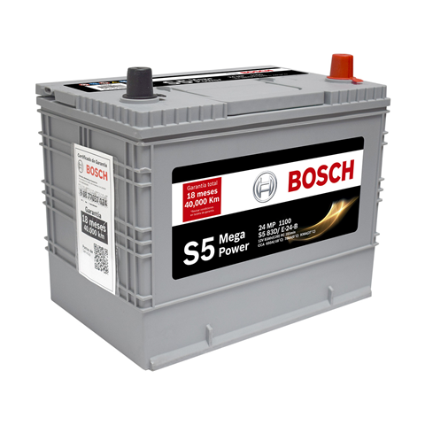 bateria bosch 24 mp s5(+/ )
