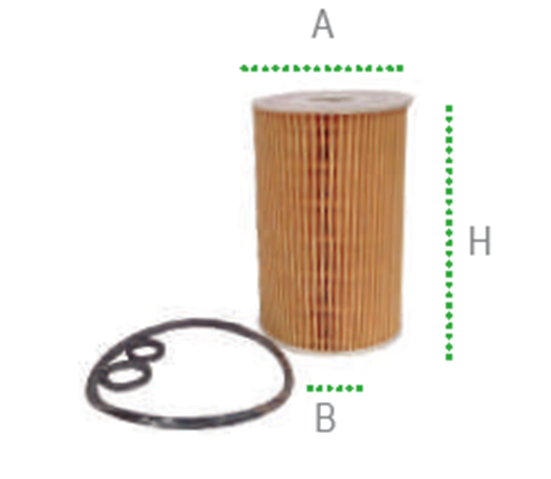 filtro aceite (elemento) redfil vw amarok fo1004 