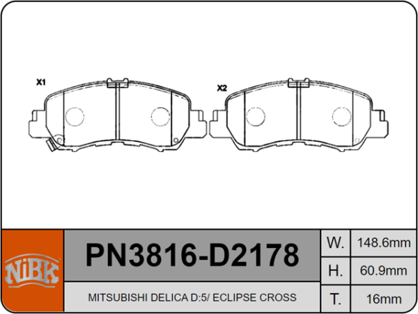 past. freno bramax mitsubishi eclipse 18 22