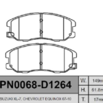 past. freno raybestos chevrolet captiva