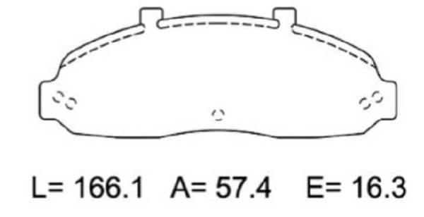 past. freno raybestos ford f150