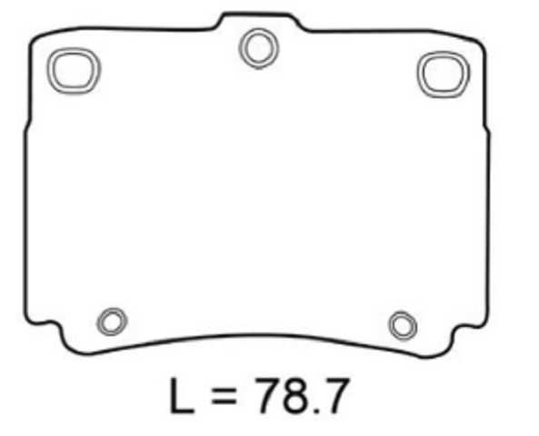 past. freno raybestos mitusbishi montero sportero (p)
