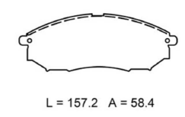 past. freno raybestos (ceram) nissan pathfinder v8 renault koleos