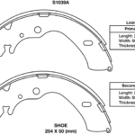 zapata freno xtender luv dmax 2.5 4x2 diesel (13 17) (1.3/4x295).