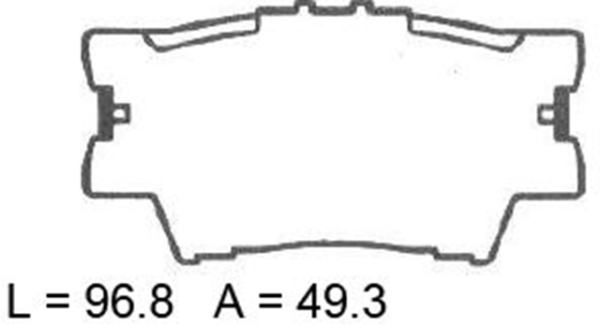 past. freno raybestos (p) rav 4 (06 18) camry hibrido(09 11)