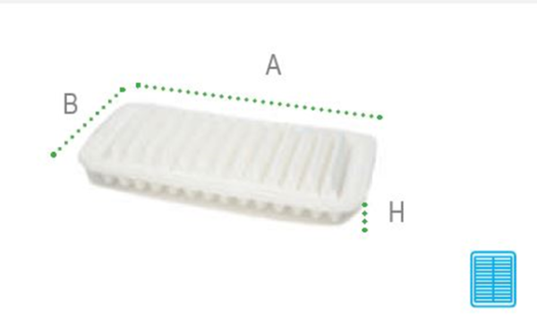 filtro aire redfil m4 1.5l florid 1.5l (2011/>) voleex c30 1.5l (2014/>) yaris 1.3l (2002/ ) voleex