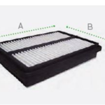filtro aire redfil great wall wingle 7 2.4l (2021 >), wingle 5 2.2l, 2.4l (2012/2020), wingle 2.8l , haval h5 elite 2.4l (2012/2016) zxauto