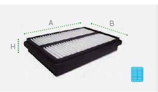 filtro aire redfil great wall wingle 7 2.4l (2021 >), wingle 5 2.2l, 2.4l (2012/2020), wingle 2.8l , haval h5 elite 2.4l (2012/2016) zxauto