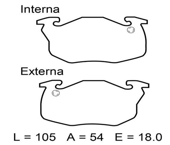 past. freno ls dongfeng c37 (p) clio tiwngo megane