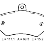 past. freno xtender chery prativan van (pd 329) diferencia extremos