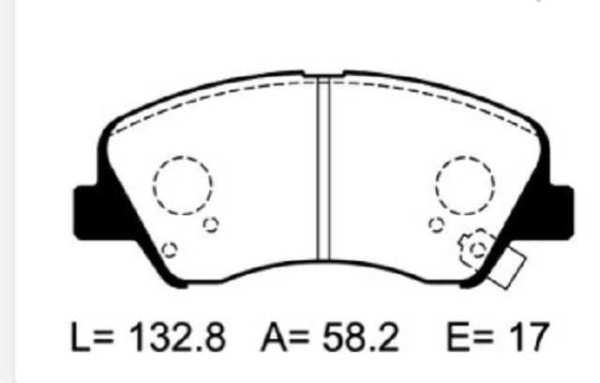 past. freno raybestos hyndai accent kia rio d1593 8806