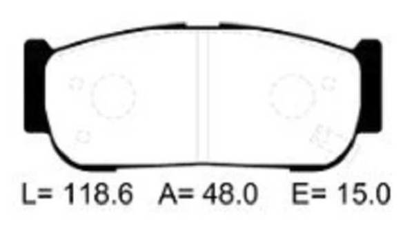 past. freno sangsin d1297 8414 sd hyundai santa fe 2.2 2.4 06 12 jac t8 2.0 20 23 p dmax hi ride