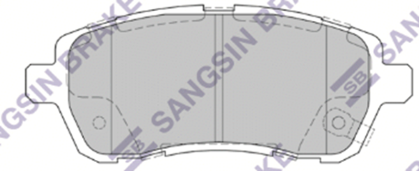 past. freno sangsin d1454 8653 sd mazda 2 1.5 07 15 changan cs15 1.5 18 22 ford fiesta 1.4 10 15 fronx suzuki 