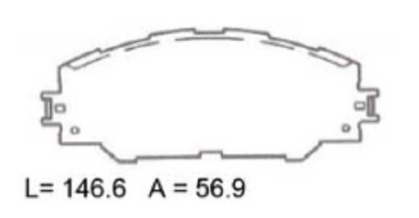 past. freno sangsin d1211 8331 toyota rav 4 2.0 2.5 05 19 2.4 05 12