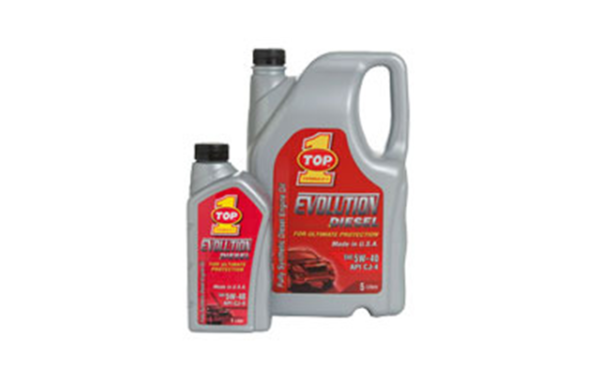 aceite top1 5w40 evolution diesel api cj 4 (1litro)(12/1litro) (sintetico/auto)