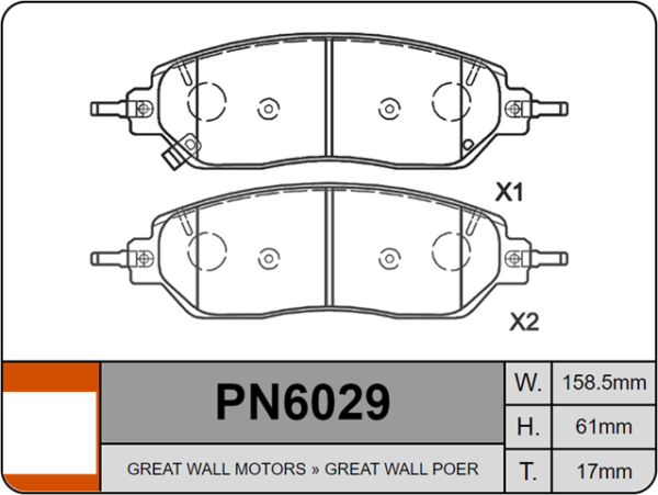 past. freno bramax greatwall poer