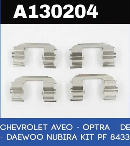 juego de simbras aveo antirruidos