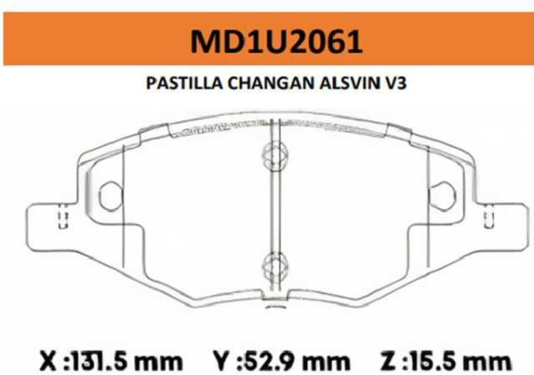 past. freno ls changan alsvin 