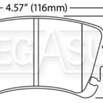 past freno akebono (p) audi a4 a6 a8 (02 10) transport t5 t6 2.0