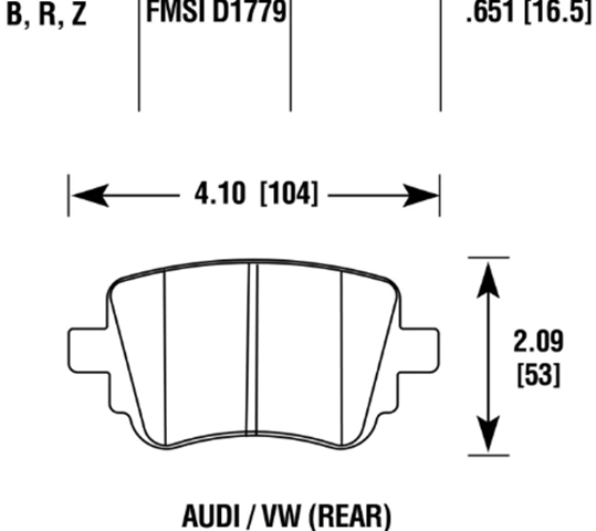 past. freno akebono (p) audi a1 (10 18) q3 (14 18) golf vii