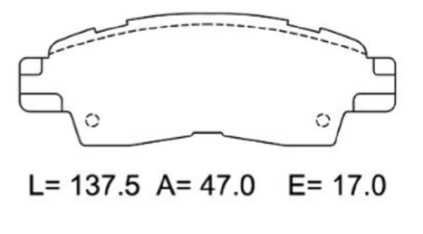 past. freno ls chev trail blazer (p)
