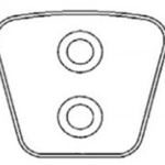 pastilla embrague 63x57x4.5 mm (n s)(g 2)